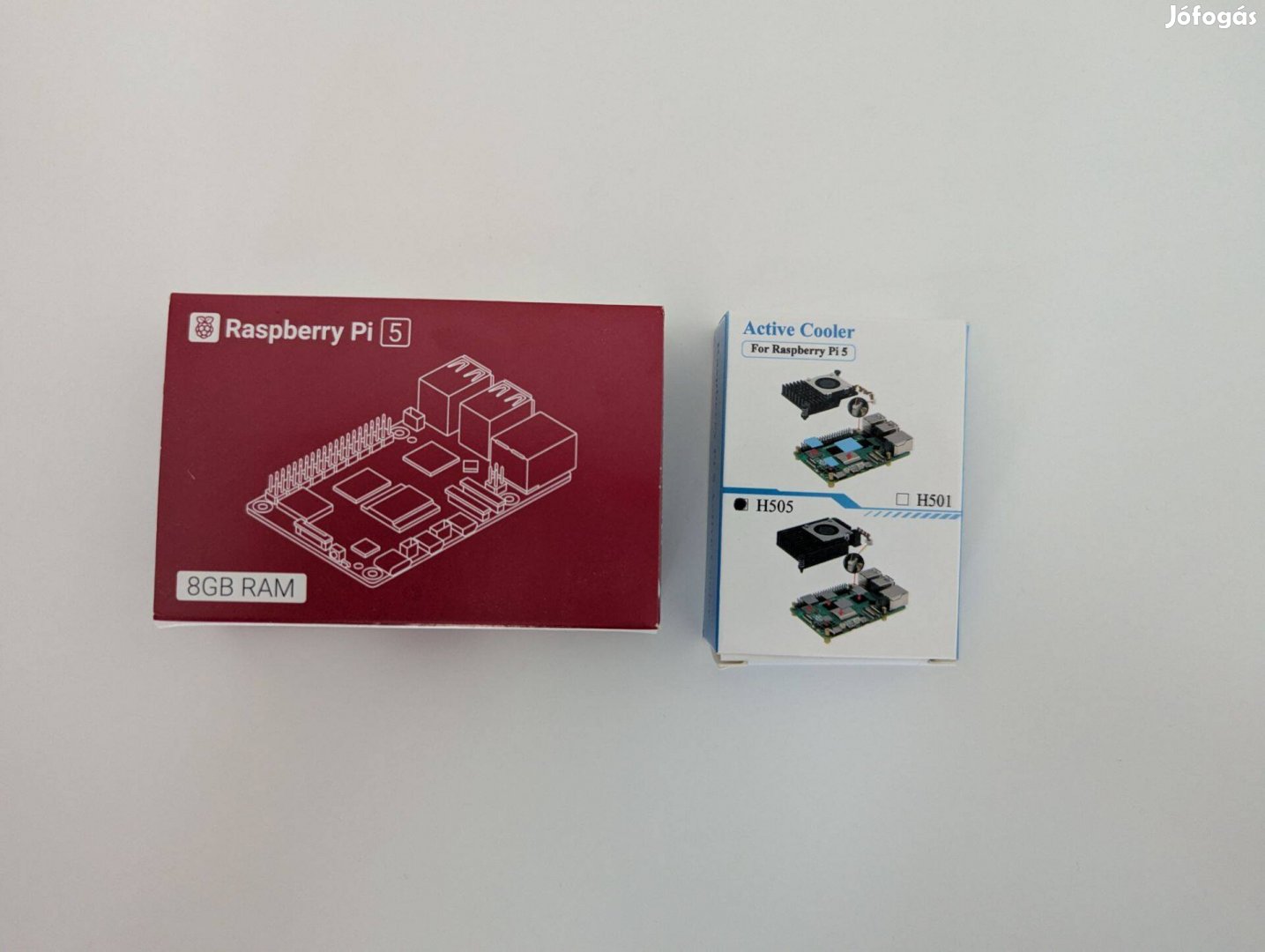 Raspberry Pi5 8GB RAM bontatlan +ajándék hűtő ventilátor