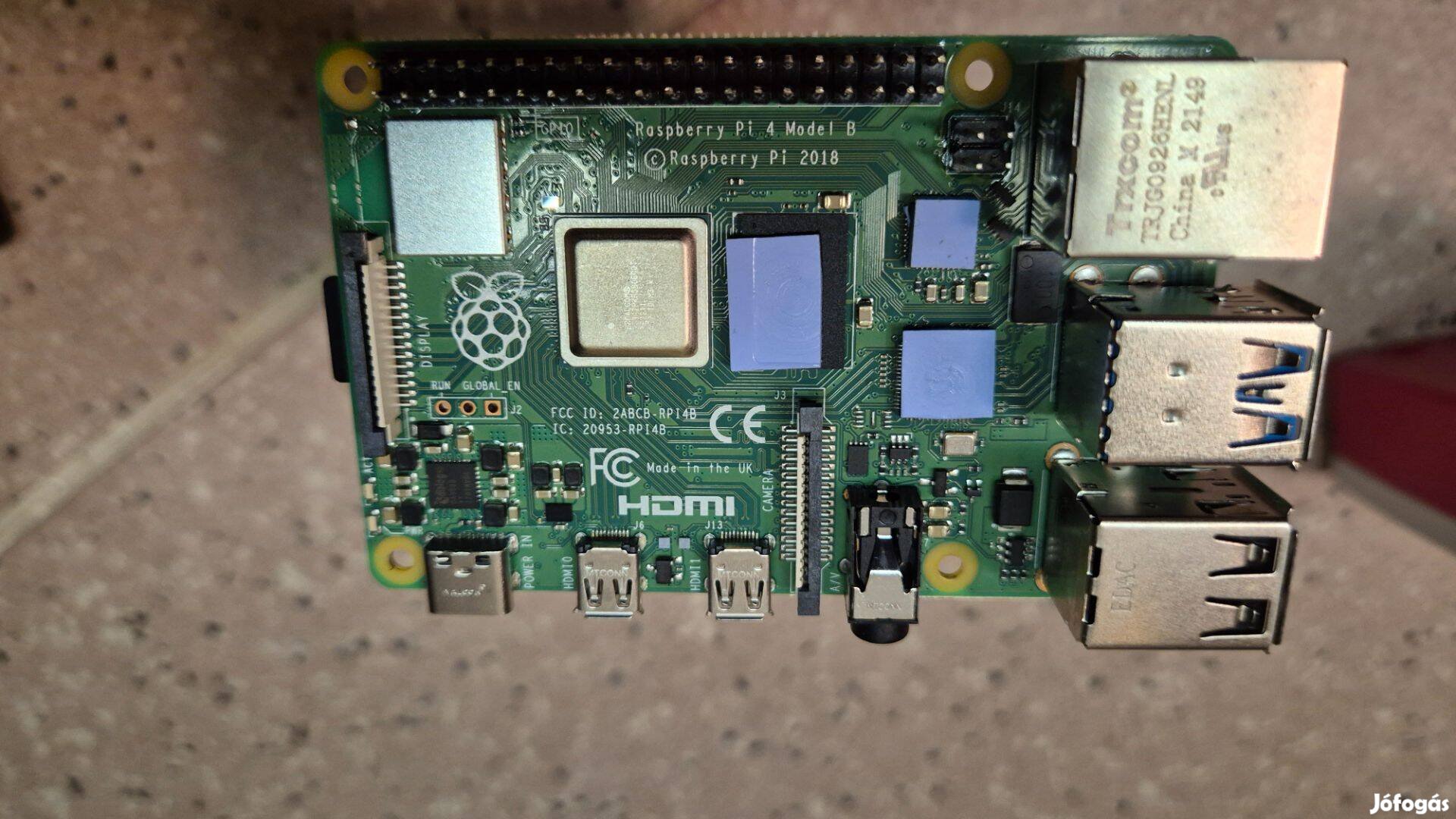 Raspberry Pi 4 Model B eladó