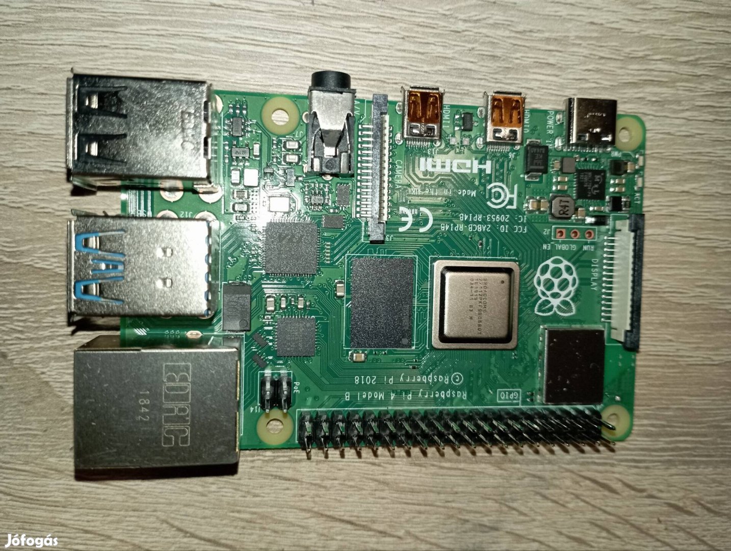 Raspberry Pi 4 - 4GB RAM + adapter