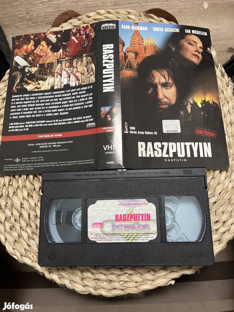 Raszputyin vhs film