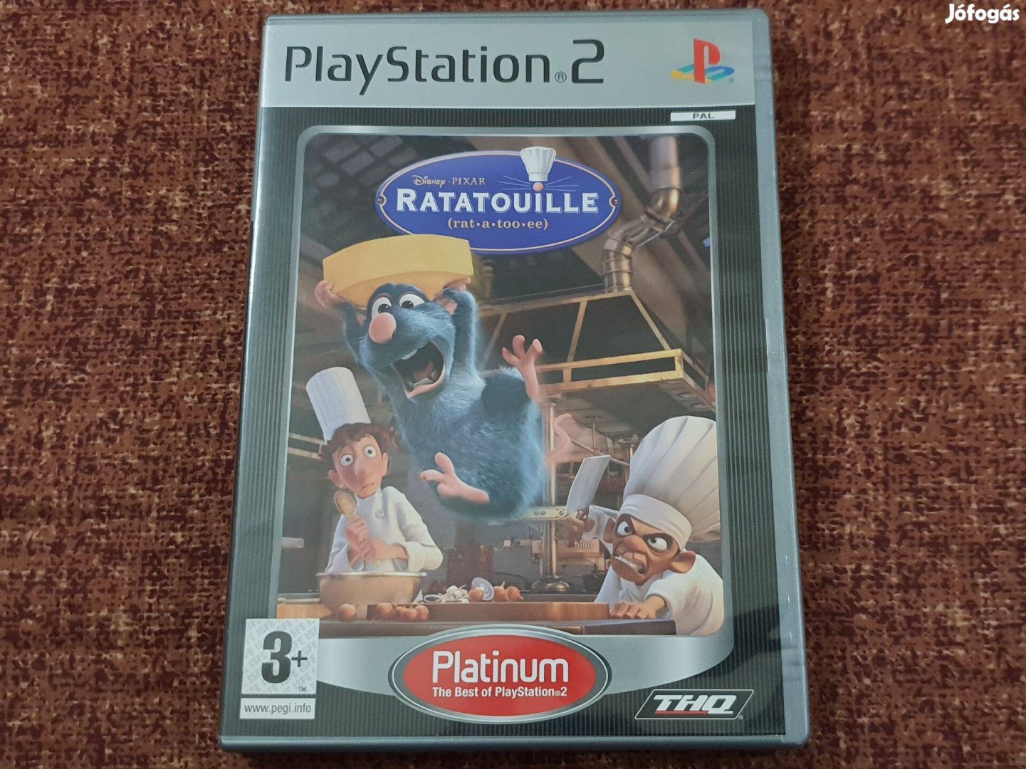 Ratatouille Playstation 2 eredeti lemez ( 4000 Ft )