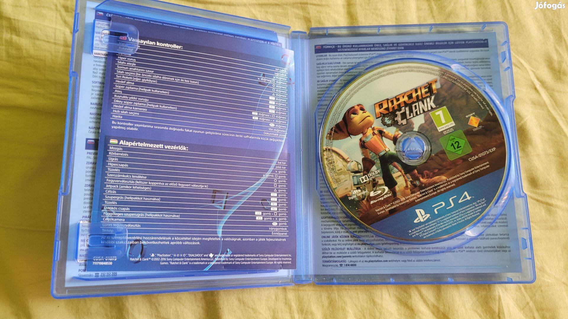 Ratchet Clank PS4 Játék Playstation 4 konzolra