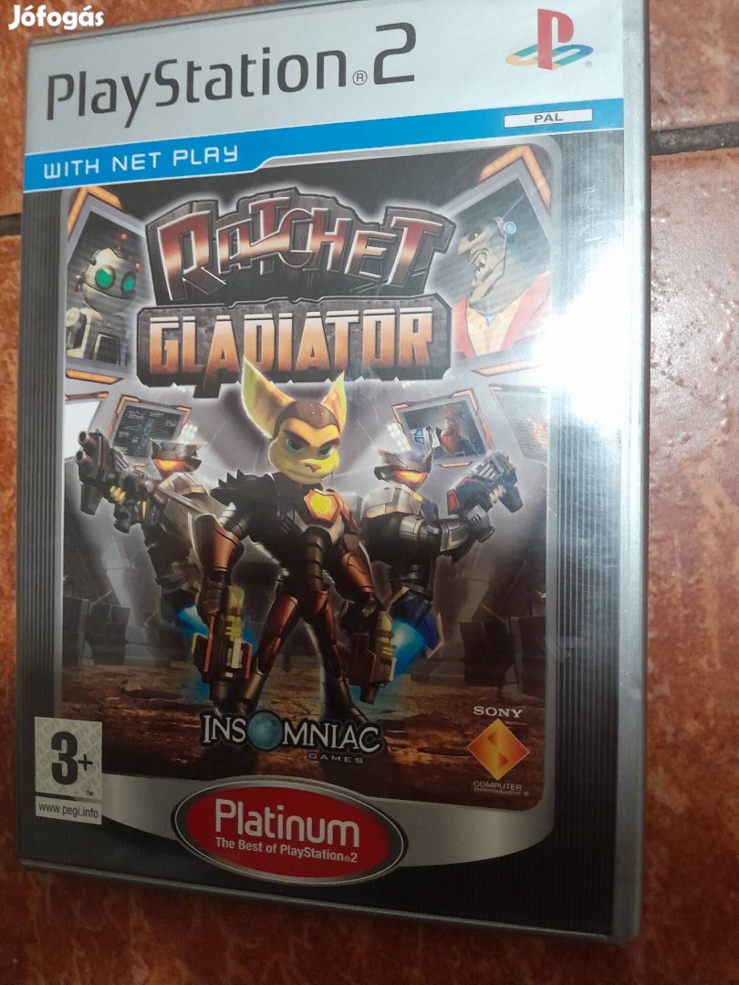 Ratchet Gladiator Ps2 gyári játék