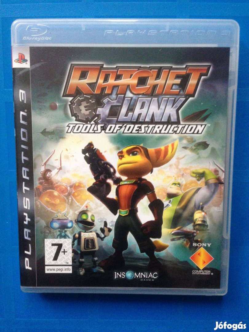 Ratchet & Clank Tools OF Destruction ps3 játék,eladó,csere is