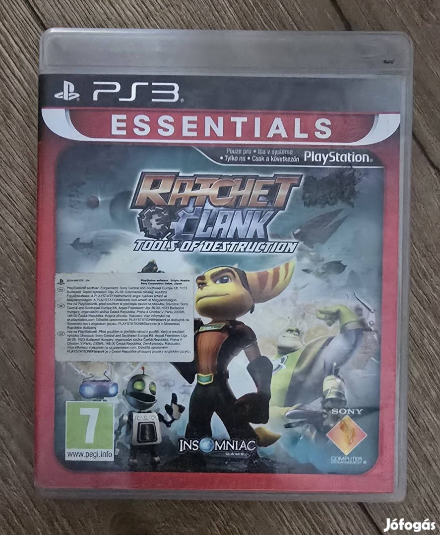 Ratchet and Clank Tools of Destruction Ps3 játék Playstation 3 