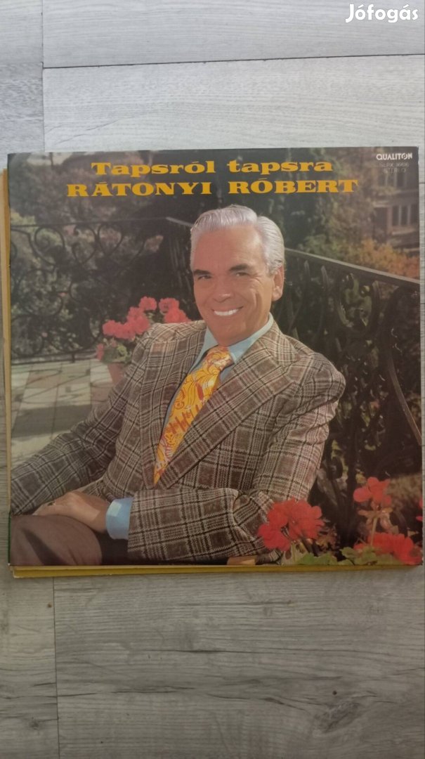Rátonyi Róbert - Tapsról Tapsra bakelit lemez 