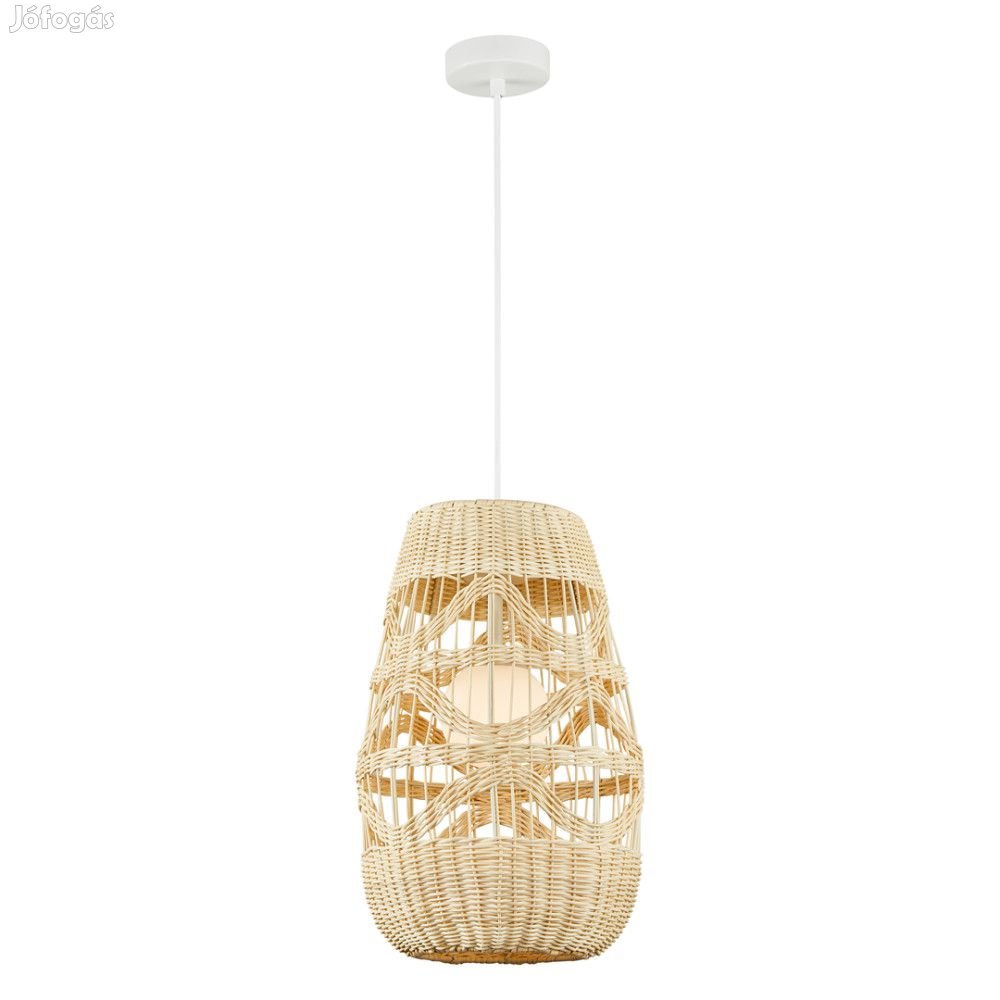 Rattan állítható függőlámpa Milagro Arona Natural 250 (ML0352) 1xG9