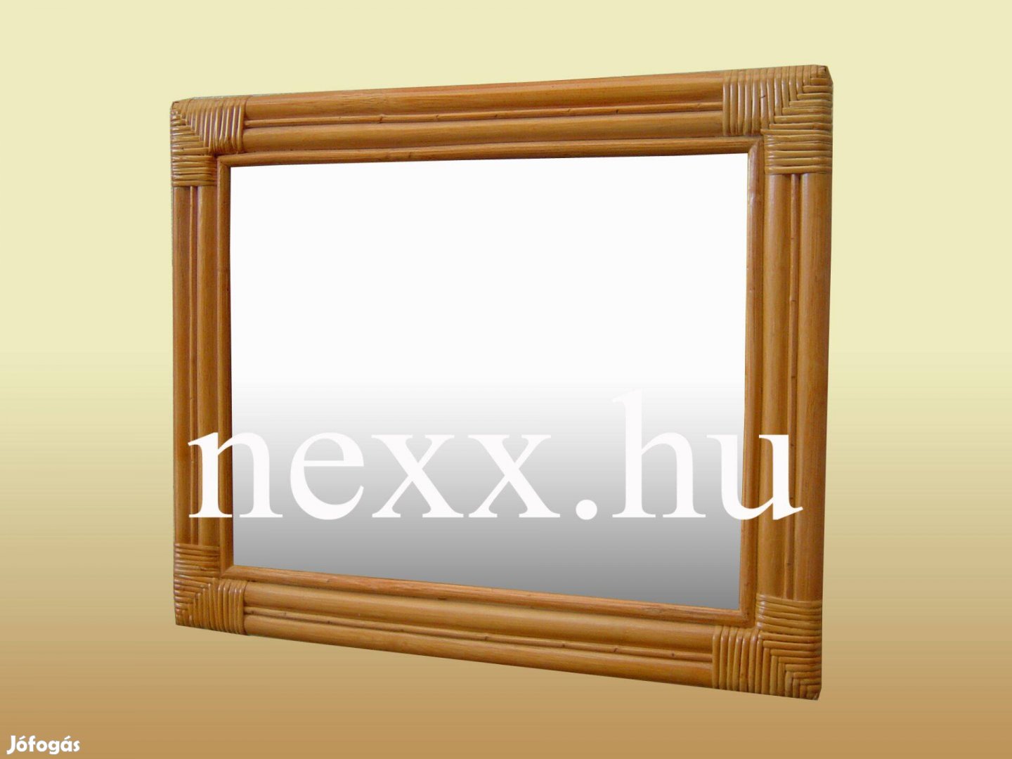 Rattan fali tükör | MR-3A | rattan bútor, új