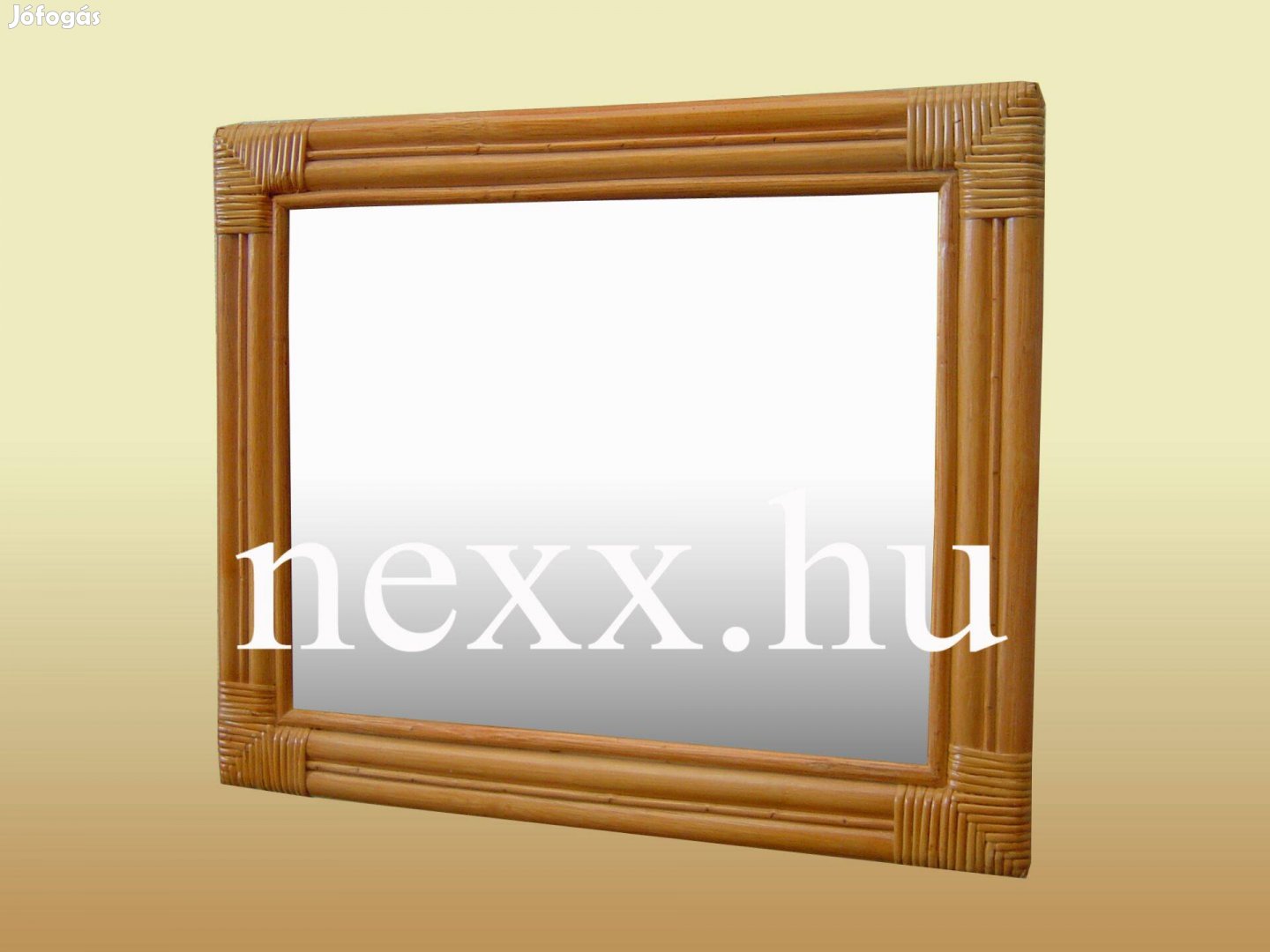Rattan fali tükör | MR-3A | rattan bútor, új