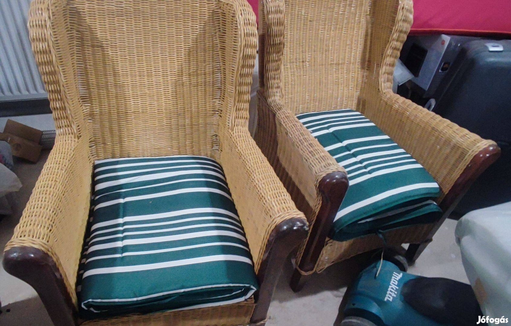 Rattan fotelek 2db