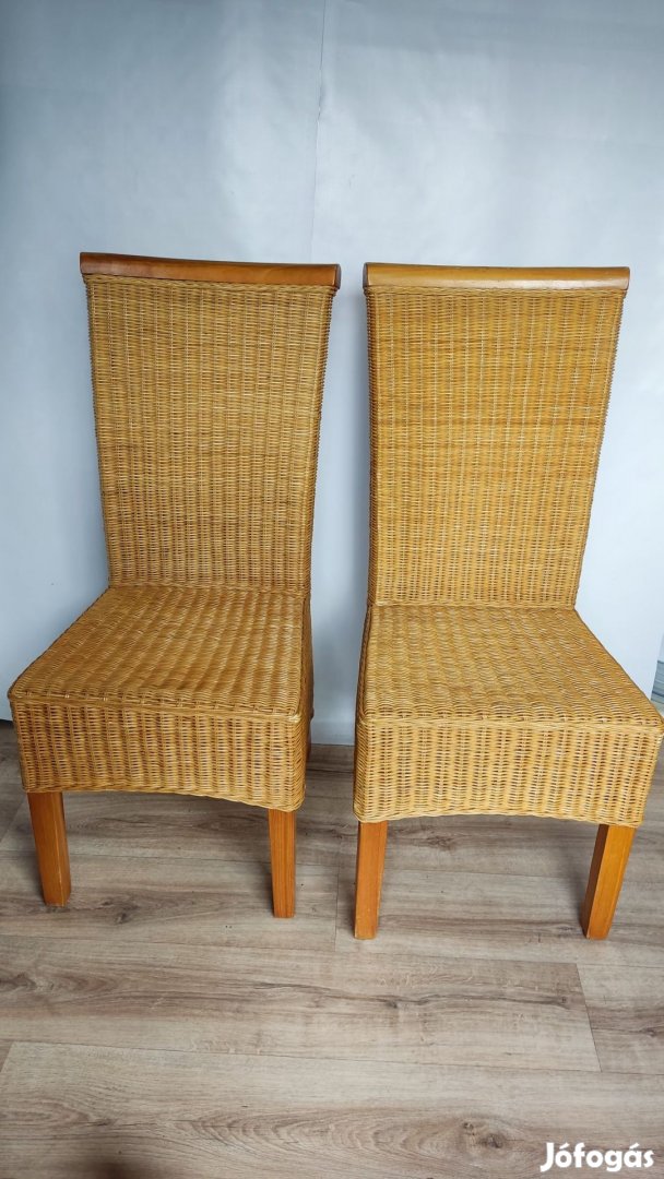 Rattan kerti székek 4 db