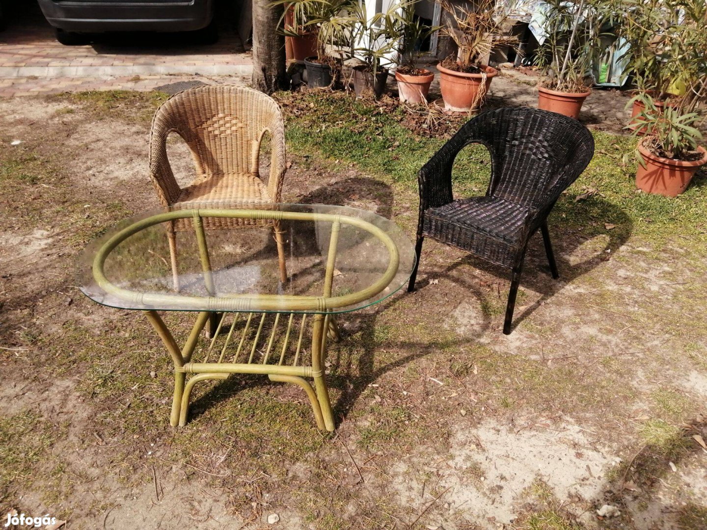 Rattan kertibútor használt eladó