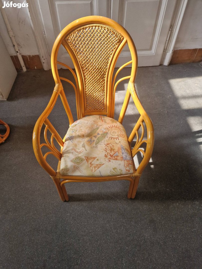 Rattan nád fotel.Újszerű állapotban!