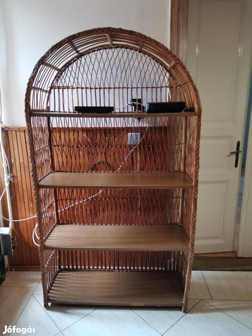 Rattan polc (barna)
