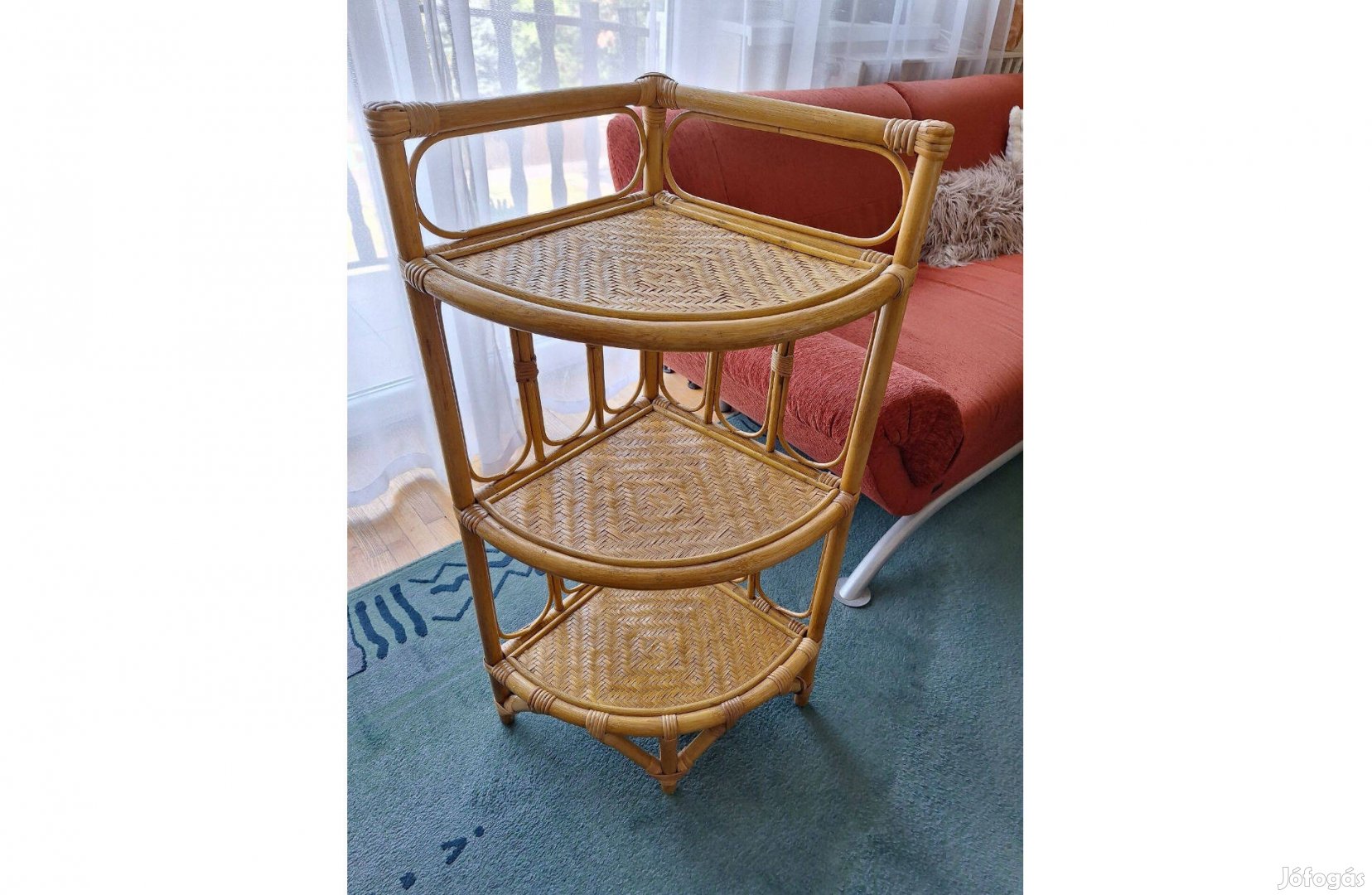 Rattan sarokpolc