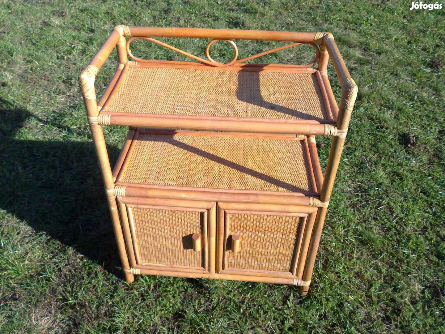 Rattan szekrény