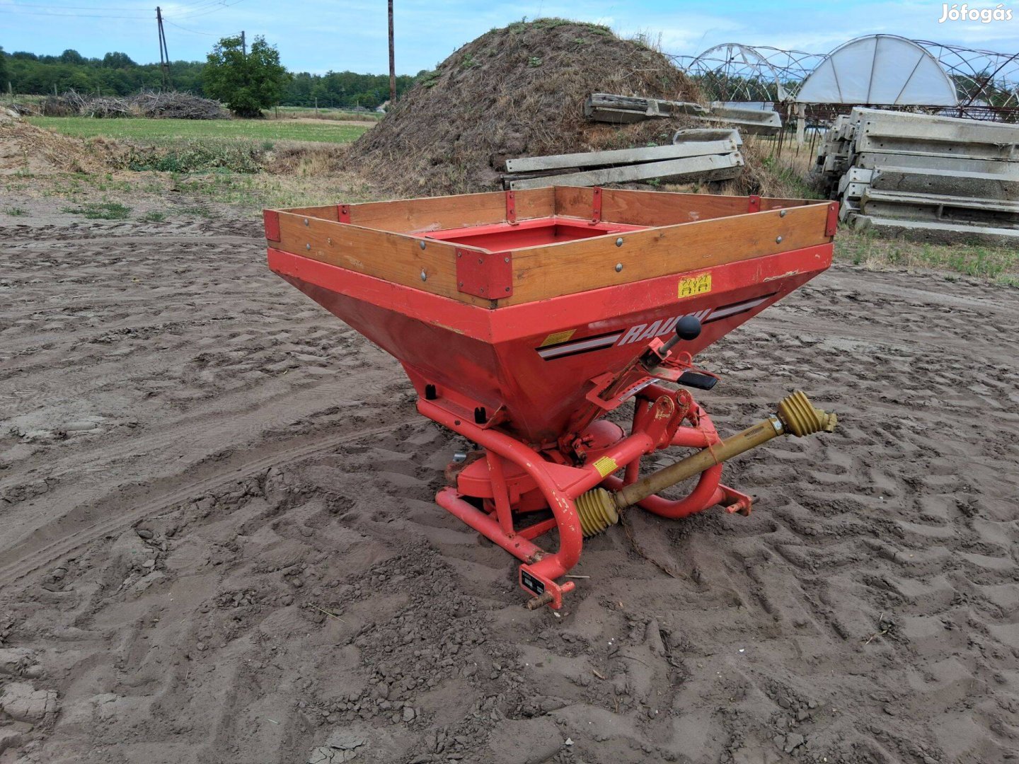 Rauch ZSA 450 tip 2 tárcsás műtrágyaszóró