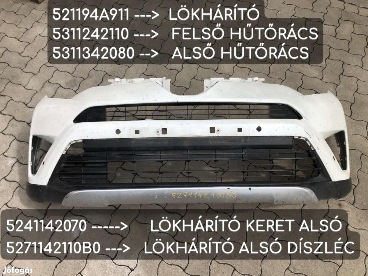 Rav4 első lökös 2015-2019 eladó