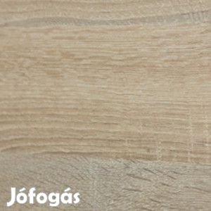 Rav - Jobbos üvegajtós polcos irodaszekrény sonoma tölgy