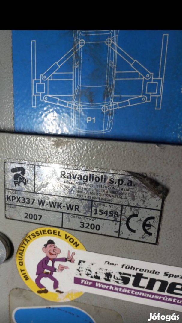 Ravaglioli 3200 Szinkron motoros