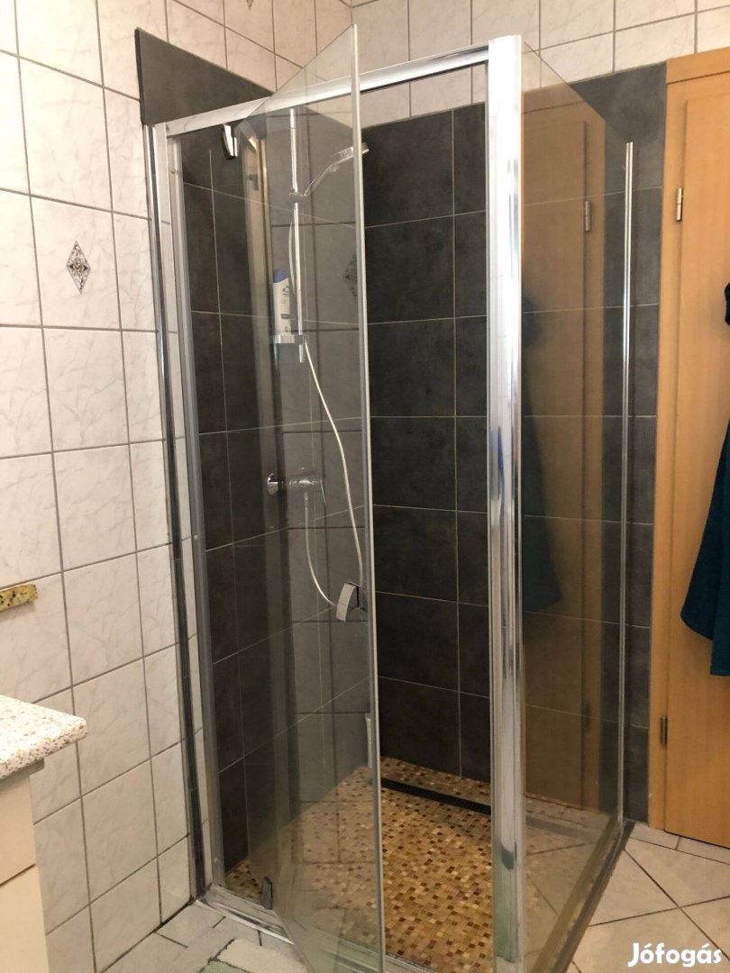 Ravak zuhanyfülke fal, és ajtó, vadonat új állapotban
