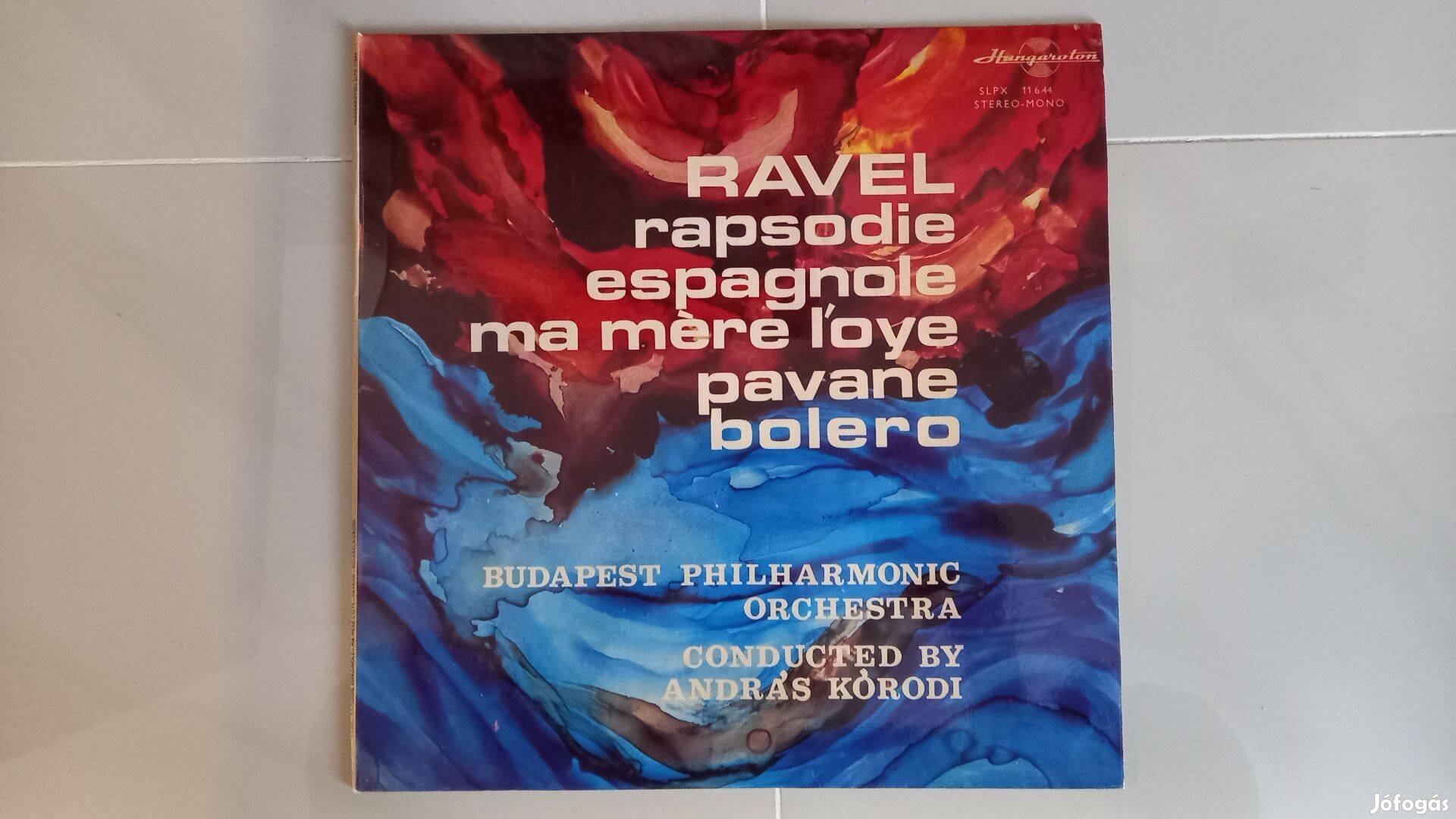 Ravel - Rapsodie Espagnole-Ma mere l'oye-Pavane-Bolero (LP)