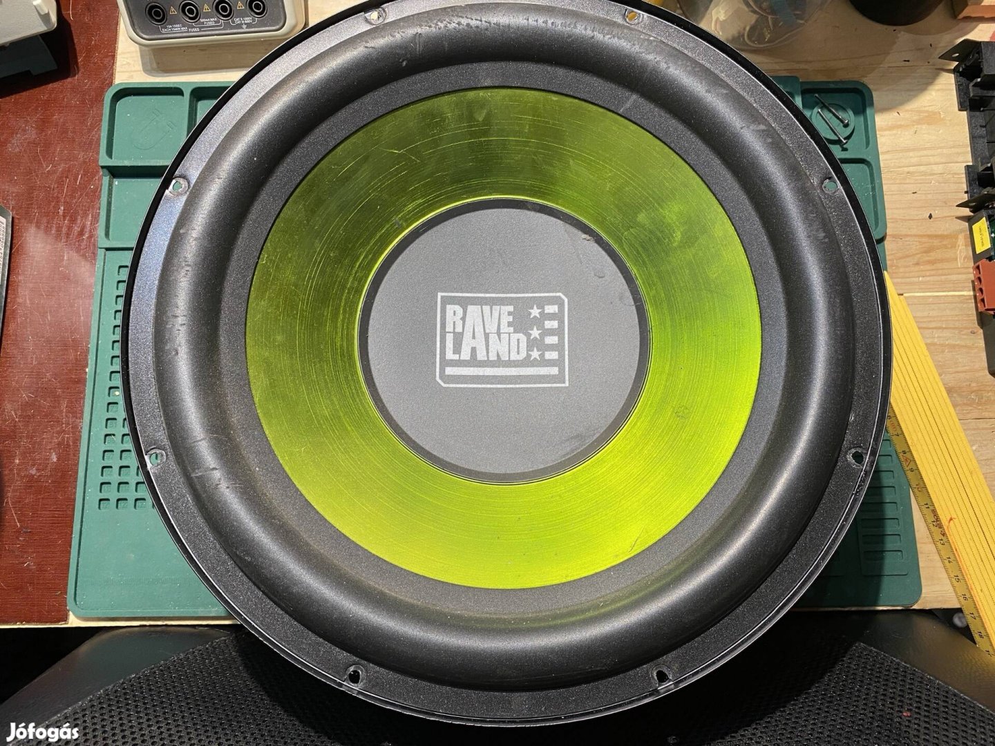 Raveland Green Force mélyláda hangszórója, 30 cm, 180W RMS