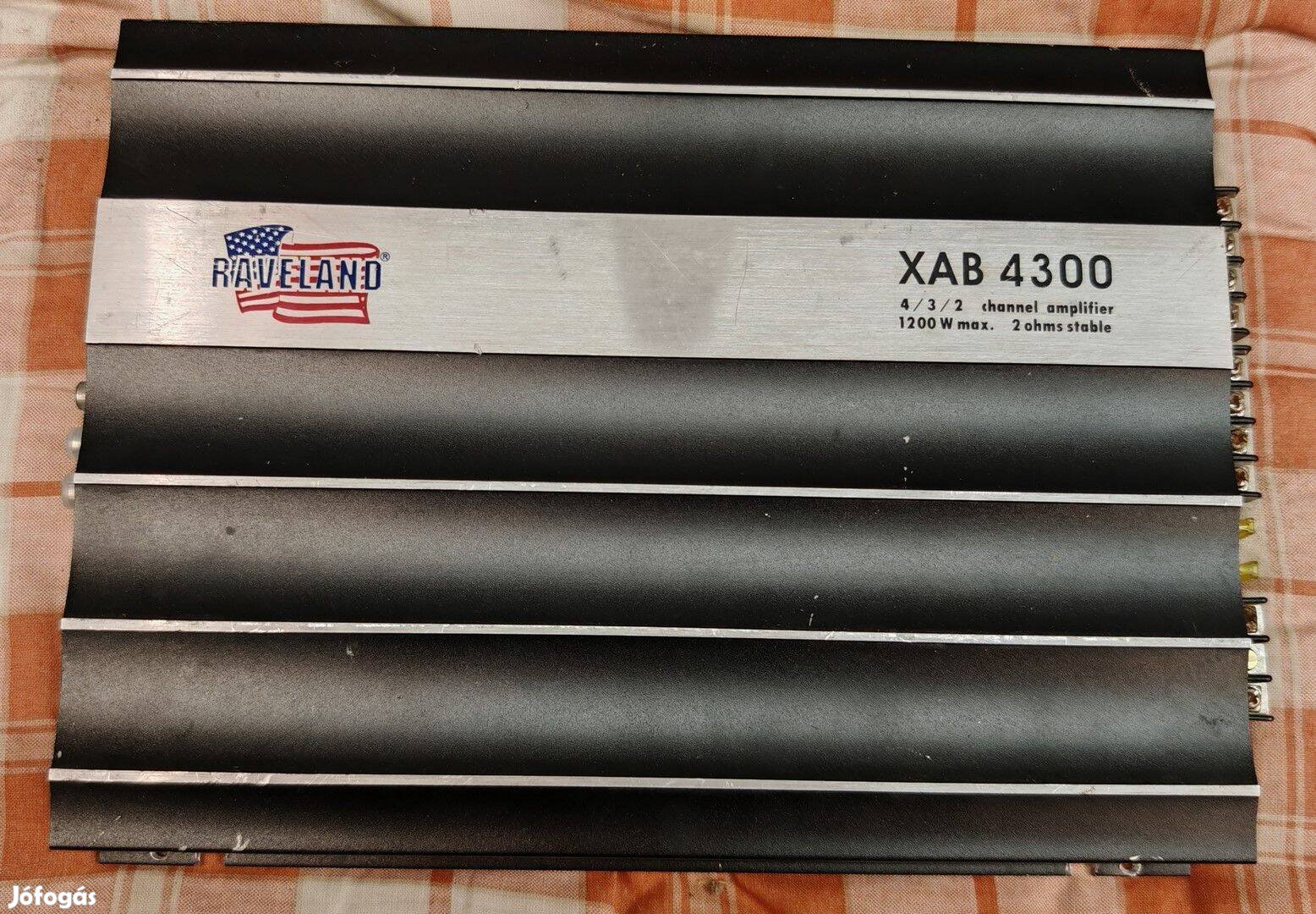 Raveland Xab 4300 autós erősítő eladó