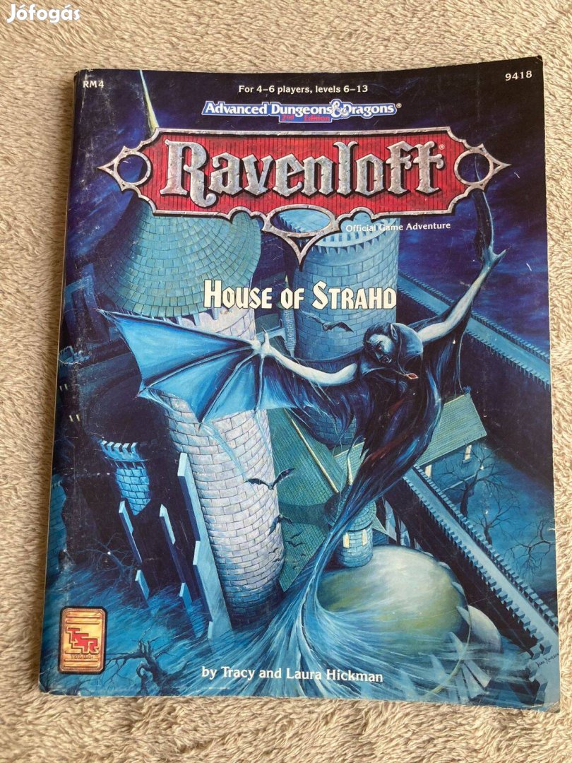 Ravenloft kalandok - House of Strahd és Chilling Tales (Ad&D 2nd)