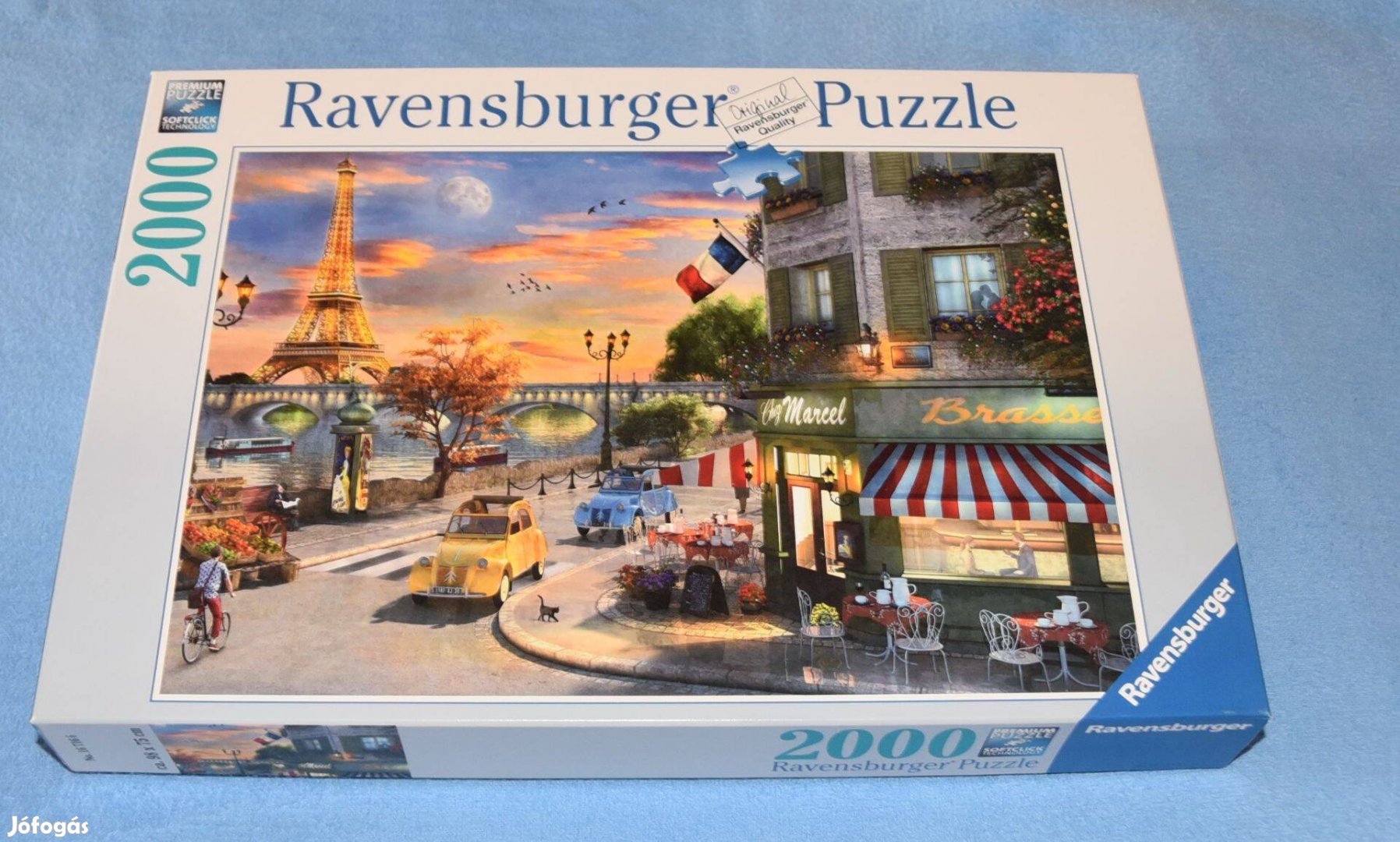Ravensburger 2000 db-os 167166 Puzzle Romantikus este Párizsban