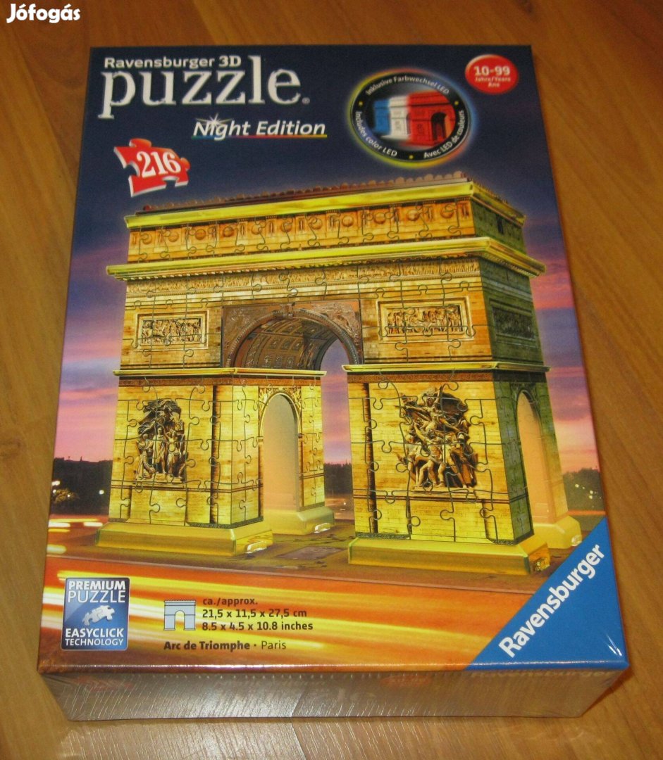 Ravensburger 3D Diadalív Párizs Night edition