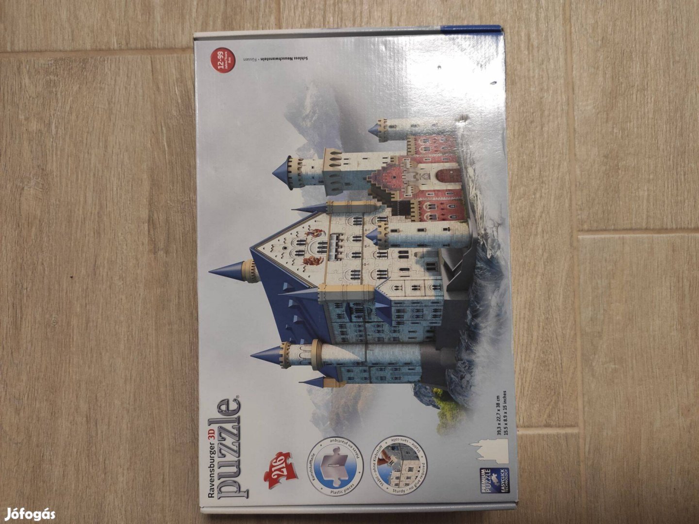 Ravensburger 3D puzzle Neuschwanstein kastély