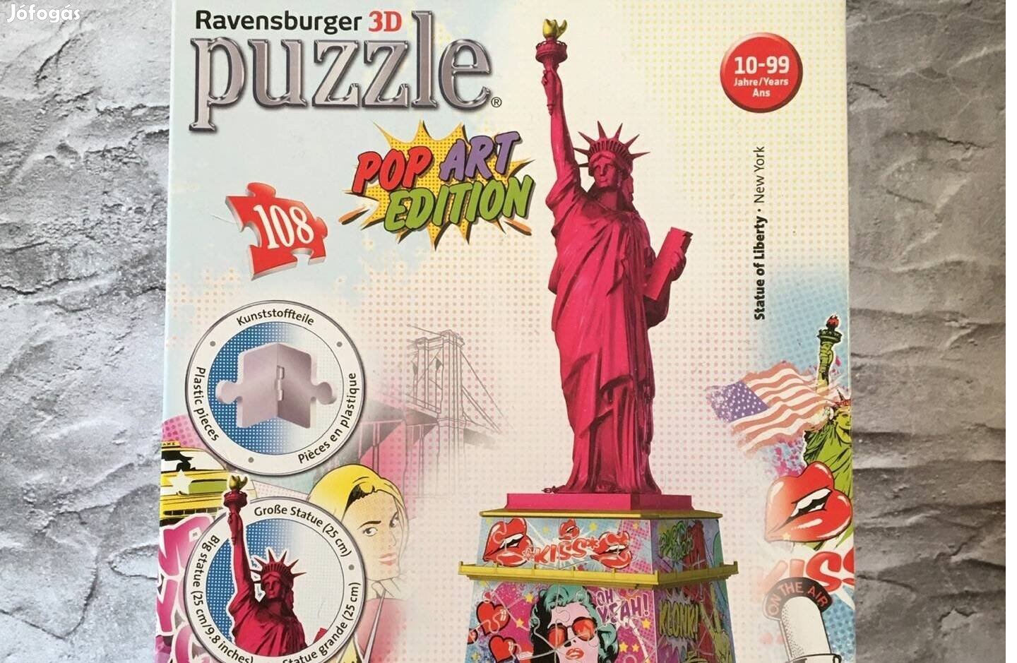 Ravensburger 3D puzzle Szabadságszobor