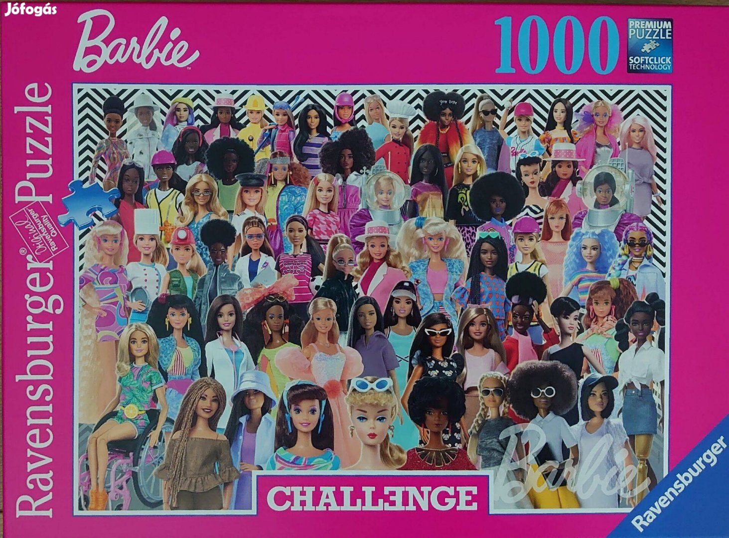 Barbie Challenge 1000 Piece Jigsaw Puzzle