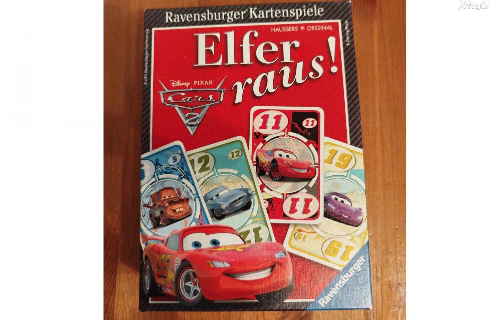 Ravensburger Cars, Verdák 2 Elfer Raus kártyajáték