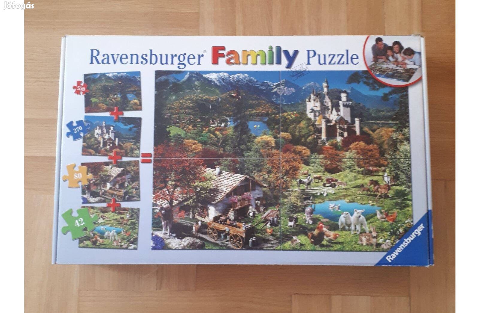 Ravensburger Family puzzle eladó újszerű állapotban