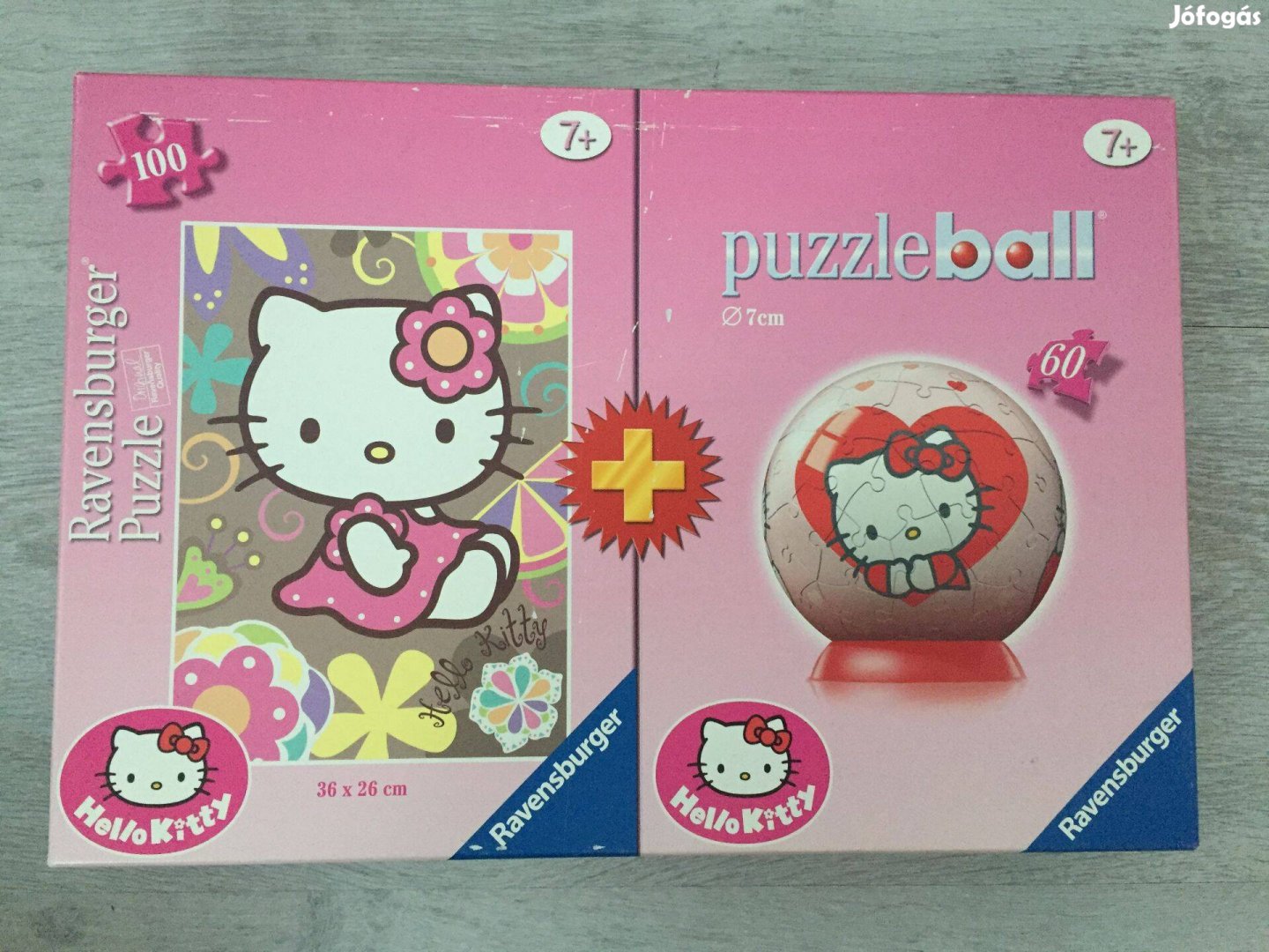 Ravensburger Hello Kitty 2in1 kirakó + puzzleball (100 + 60 db)