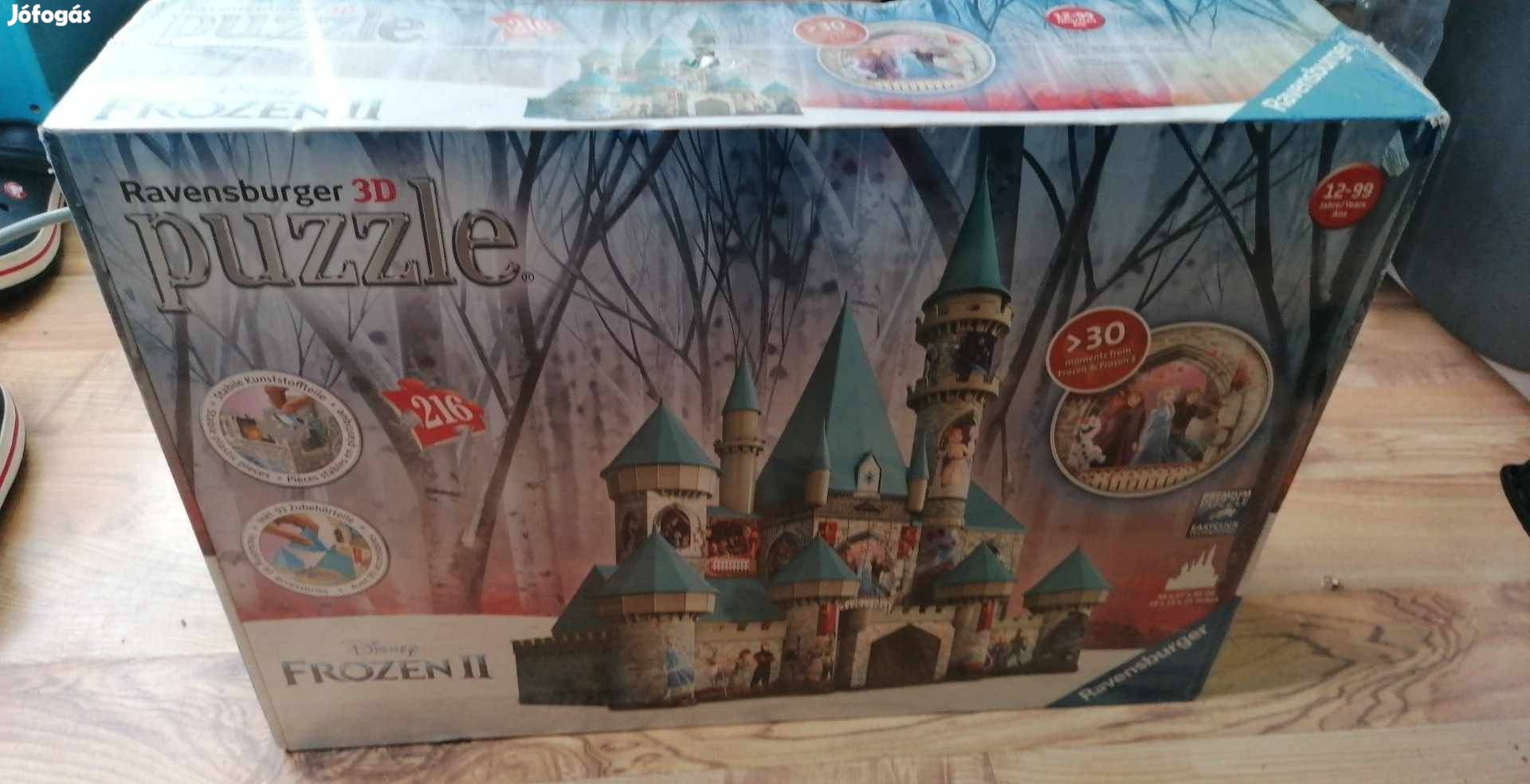 Ravensburger Puzzle 216 Jégvarázs 2 kastély Bontatlan