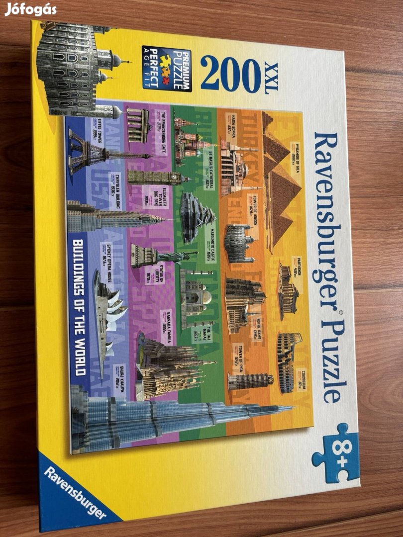 Ravensburger Puzzle Buildings OF The World 200 darabos eladó