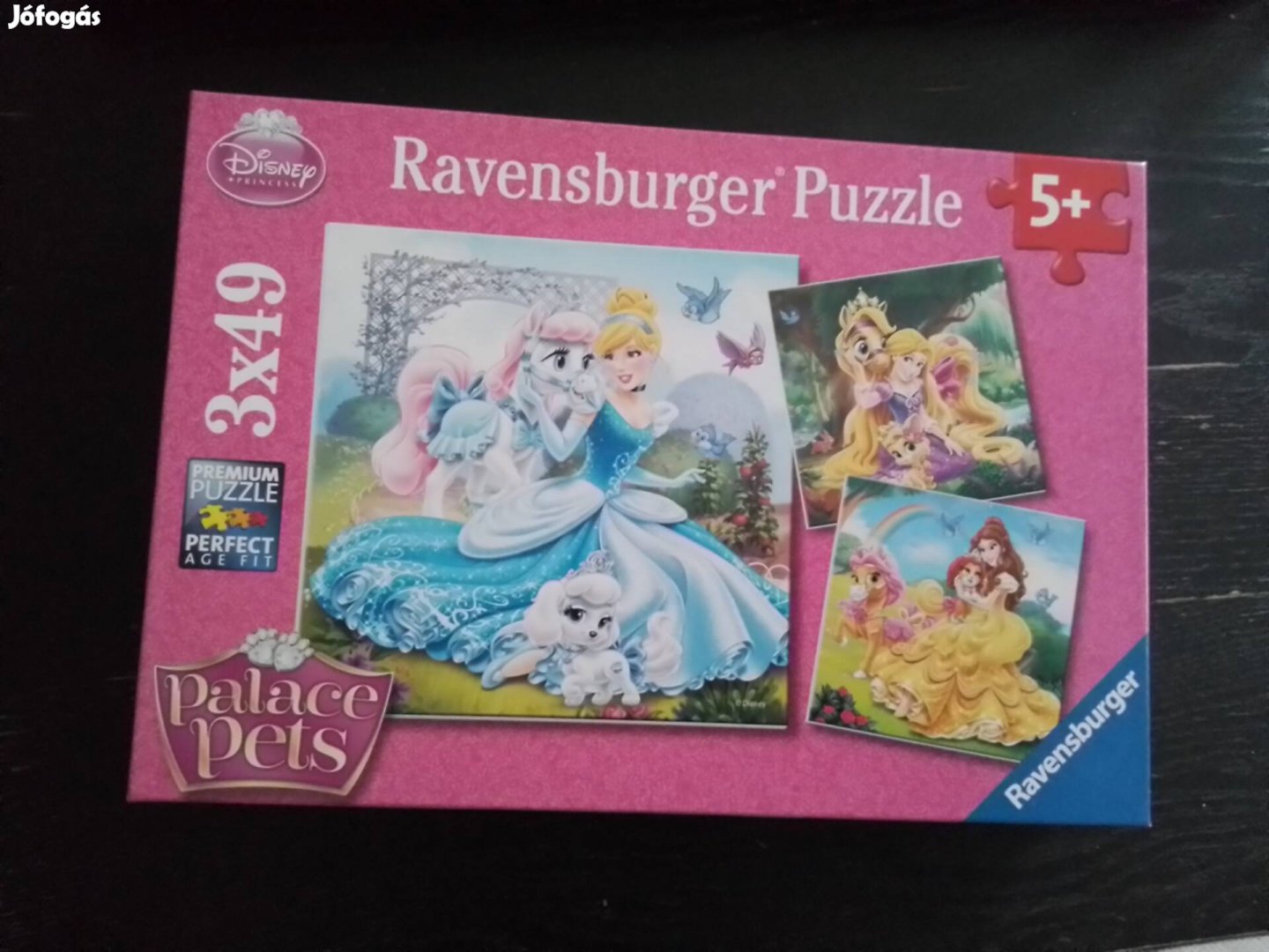 Ravensburger Puzzle Disney hercegnők és házi kedvenceik 3x49 darab