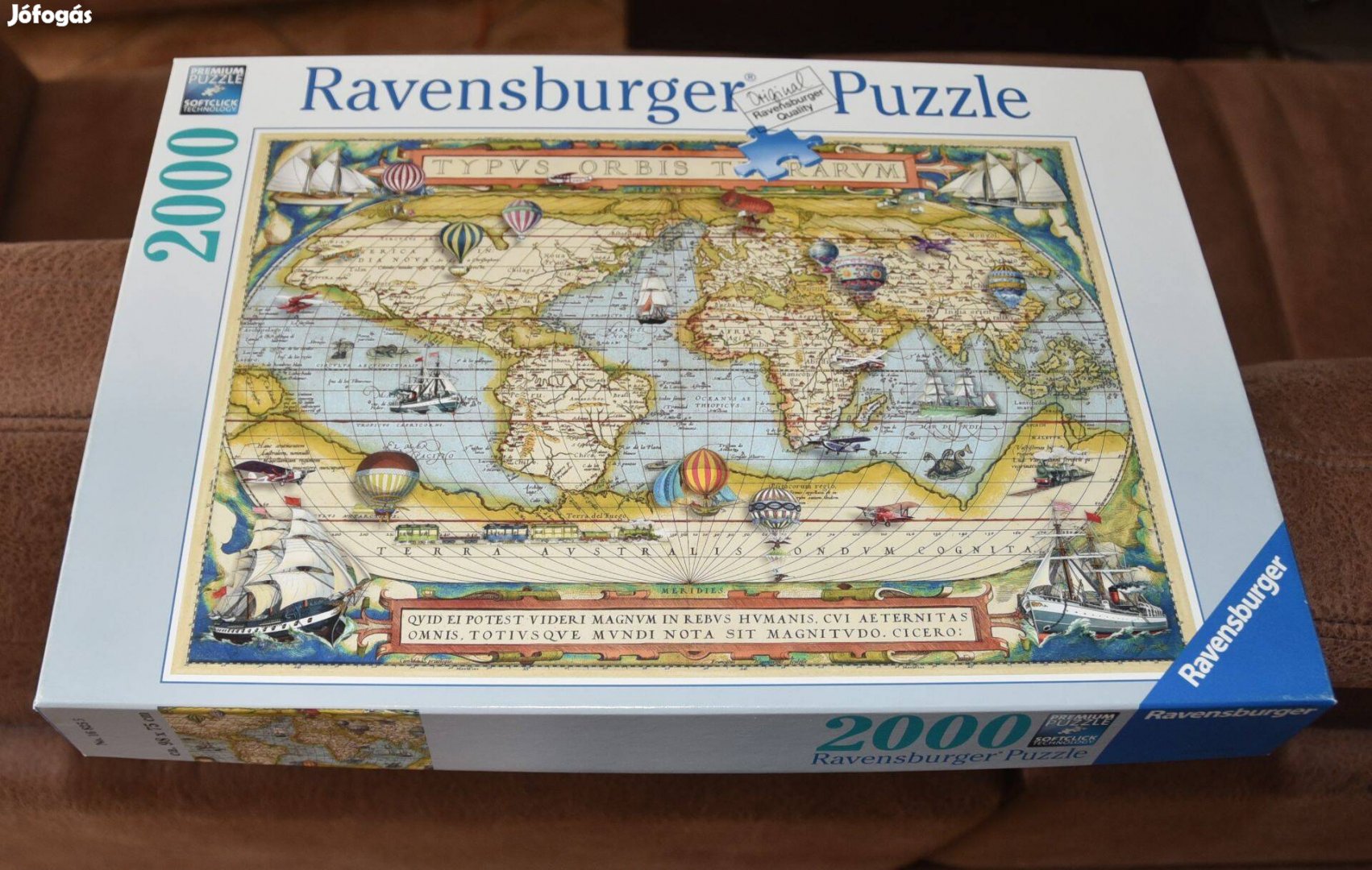 Ravensburger Puzzle Utazás a világ körül, 2000 darabos eladó