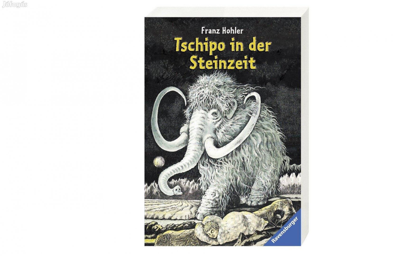 Ravensburger Tschipo in der Steinzeit, németül tanulóknak, új könyv