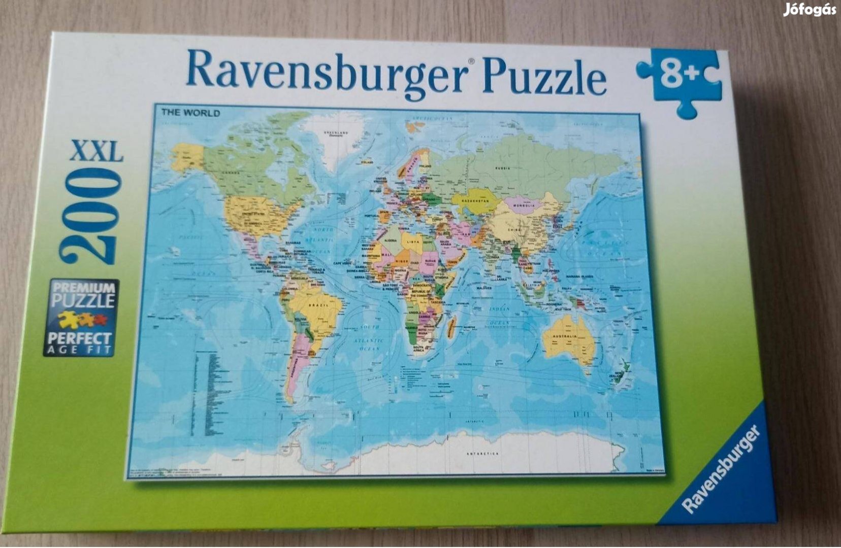 Ravensburger XXL puzzle - 200 db világtérkép