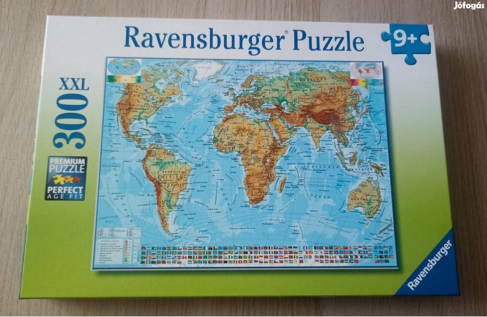 Ravensburger XXL puzzle - 300 db világtérkép