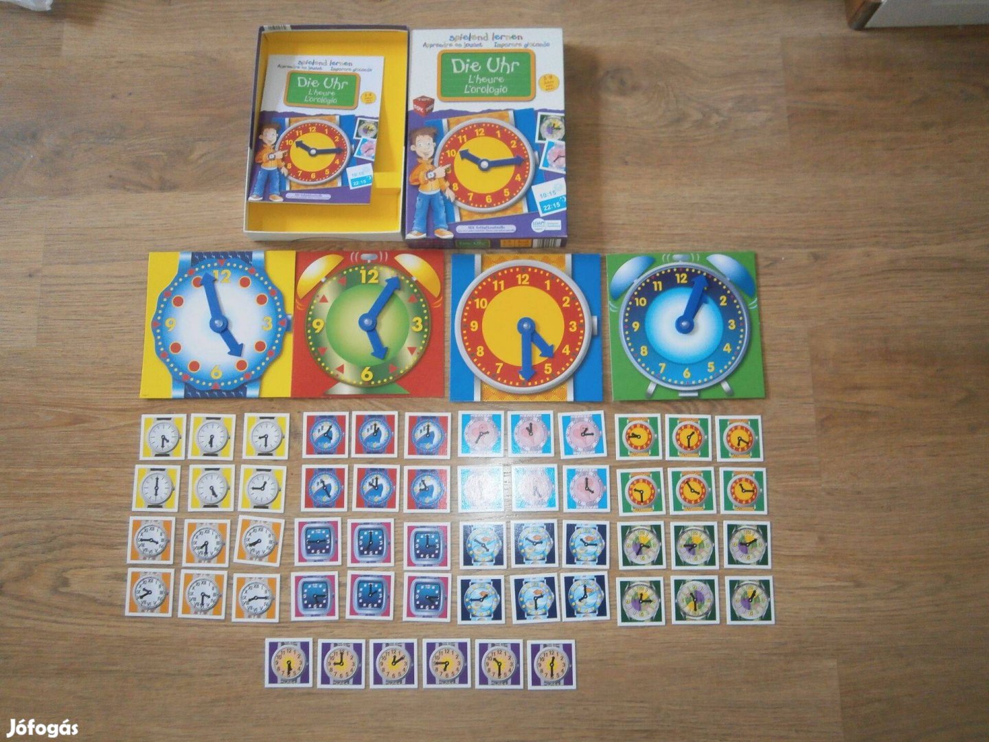 Ravensburger játék ki ismeri az órát