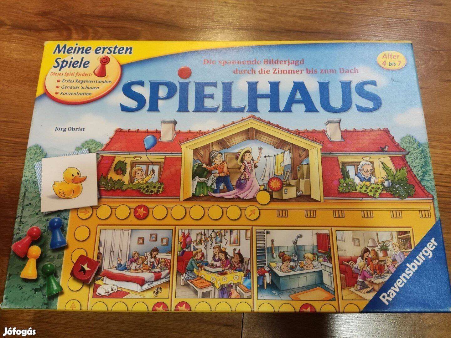 Ravensburger játszóház / Spielhaus társasjáték