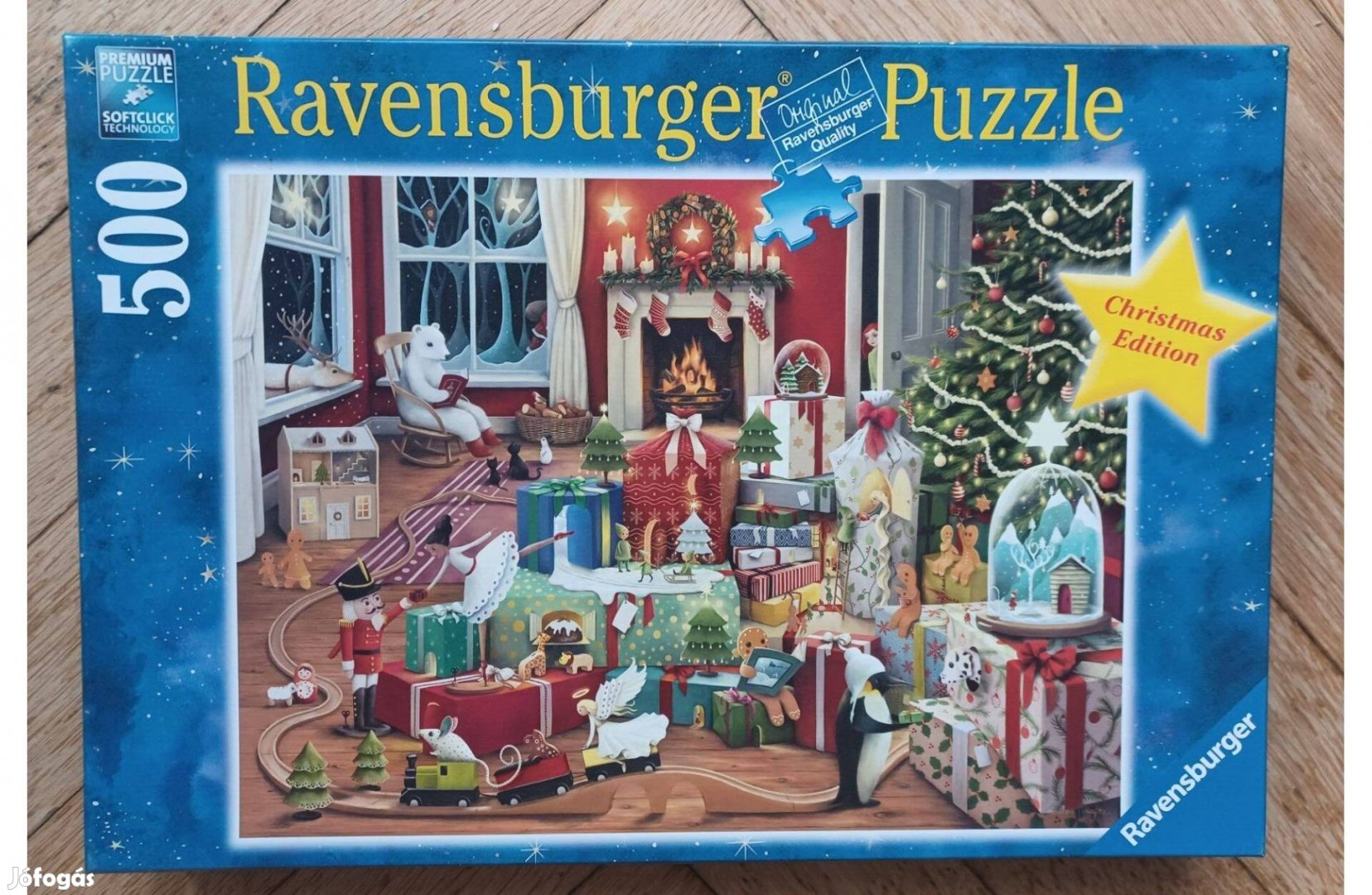 Ravensburger karácsonyi puzzle, kirakó 500db