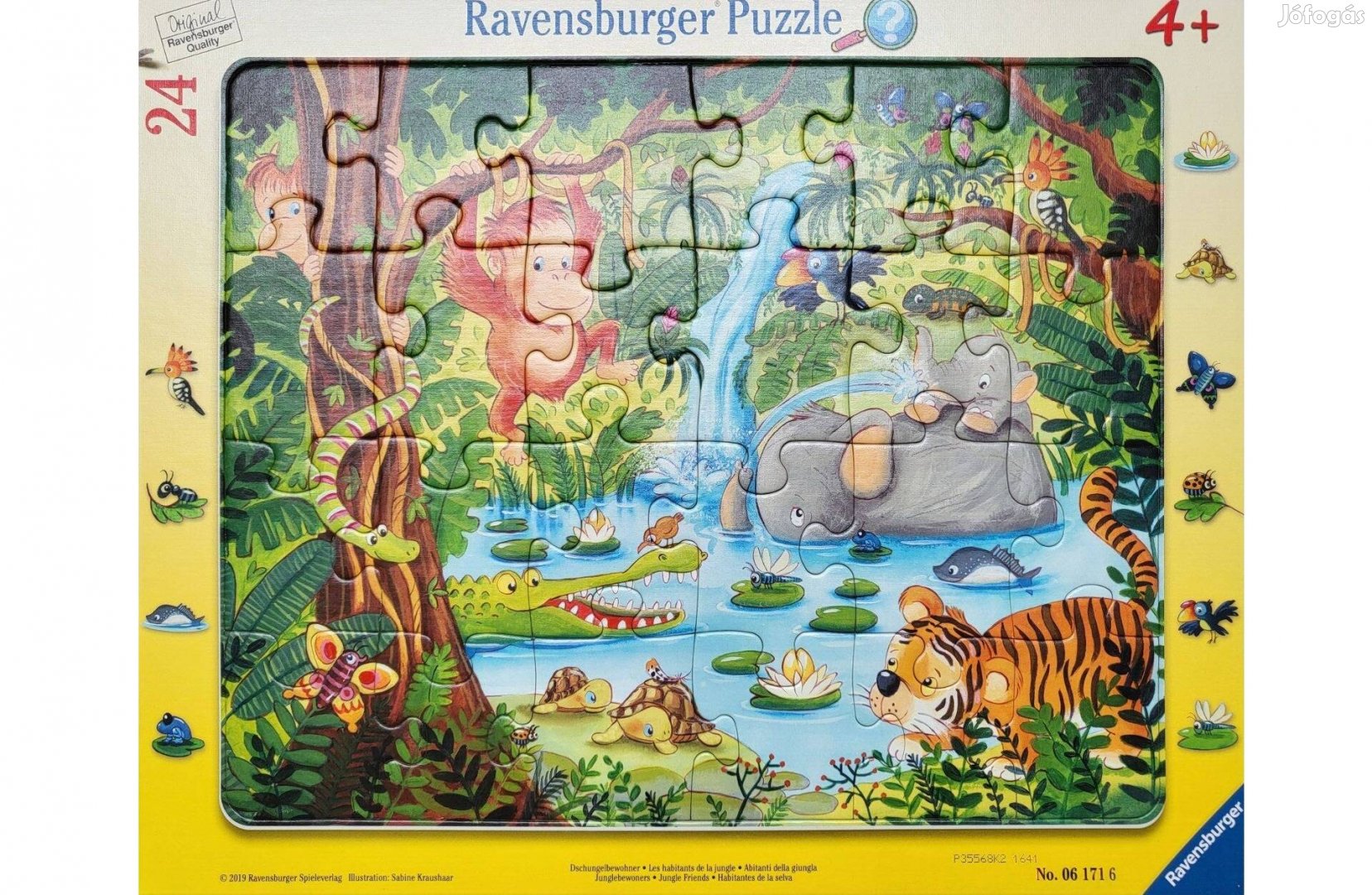 Ravensburger keretes puzzle 4+