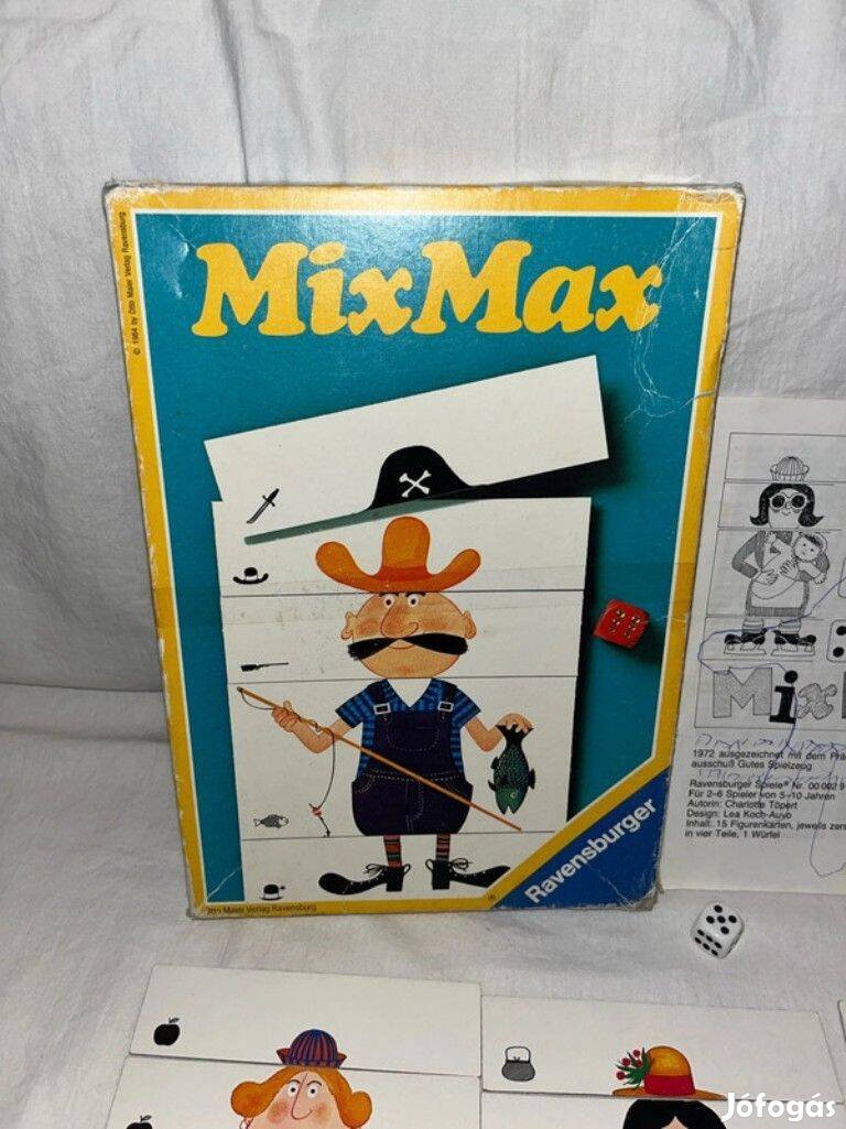 Ravensburger mixmax mix max retro társasjáték