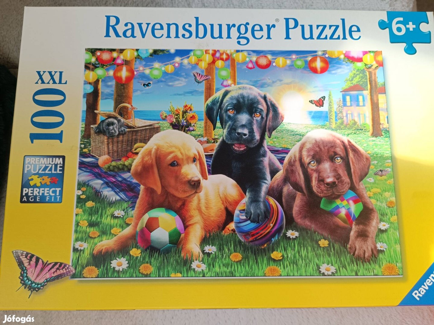Ravensburger puzzle 100 db-os XXL kutyák